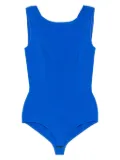 Christian Dior Pre-Owned 2000s cowl-neck bodysuit - Blue