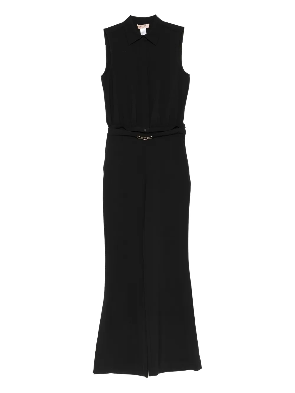 TWINSET Jumpsuit met ceintuur Zwart