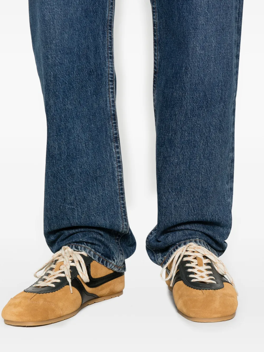 AGOLDE Katoenen straight jeans Blauw