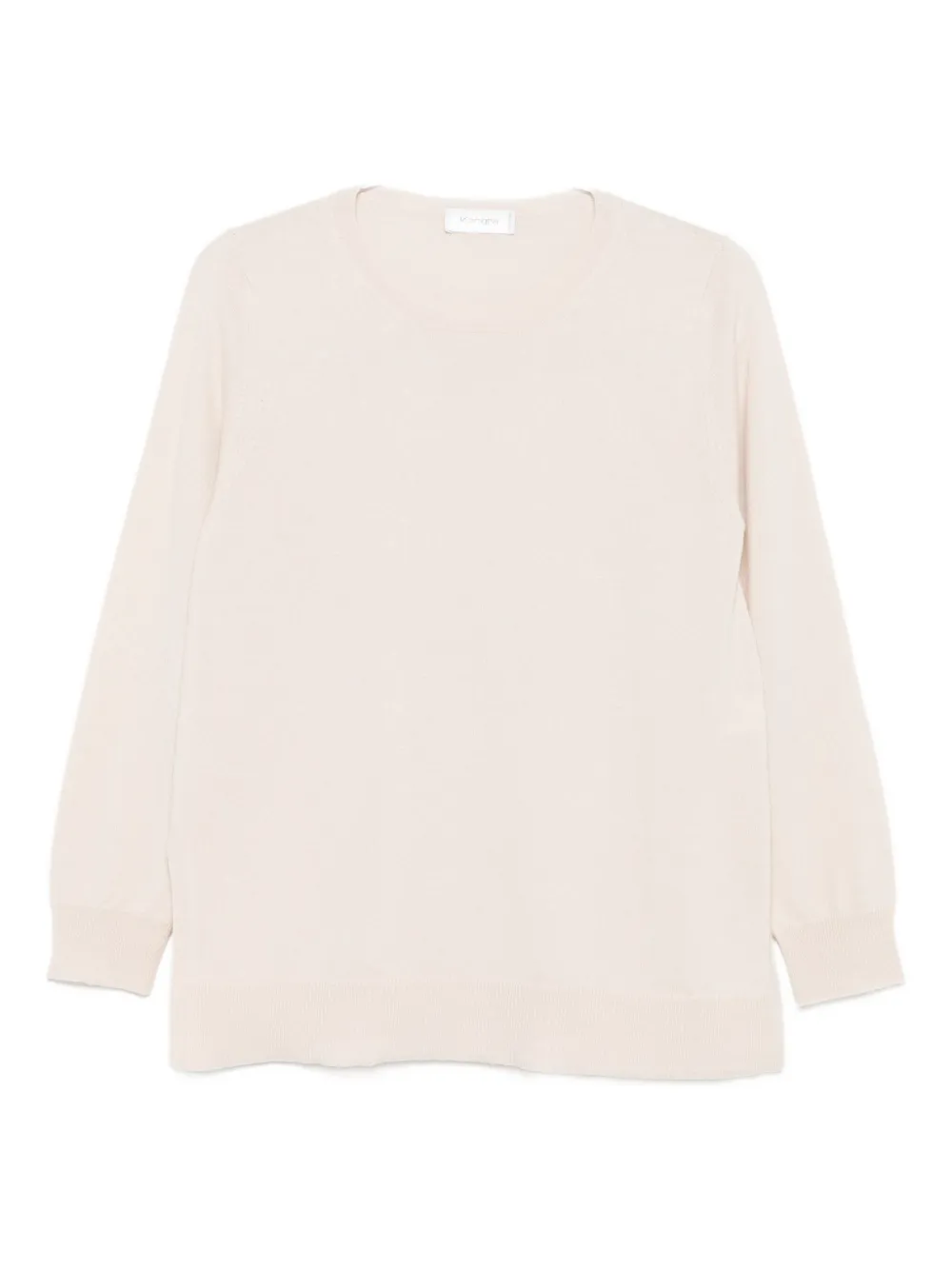 Kangra Cashmere Crew-neck Cashmere Sweater In Neutral