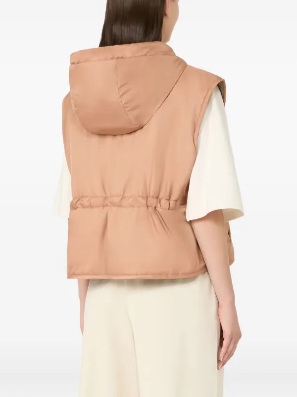 Max Mara WEEKEND LINE ファーベスト リバーシブル 38 Max Mara WEEKEND LINE ファーベスト リバーシブル 38 レディース