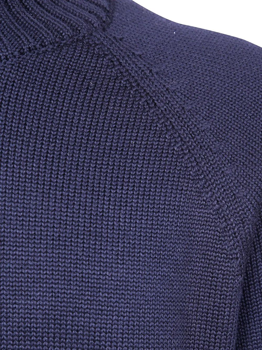 Zanone Trui met ronde hals en raglan mouwen Blauw