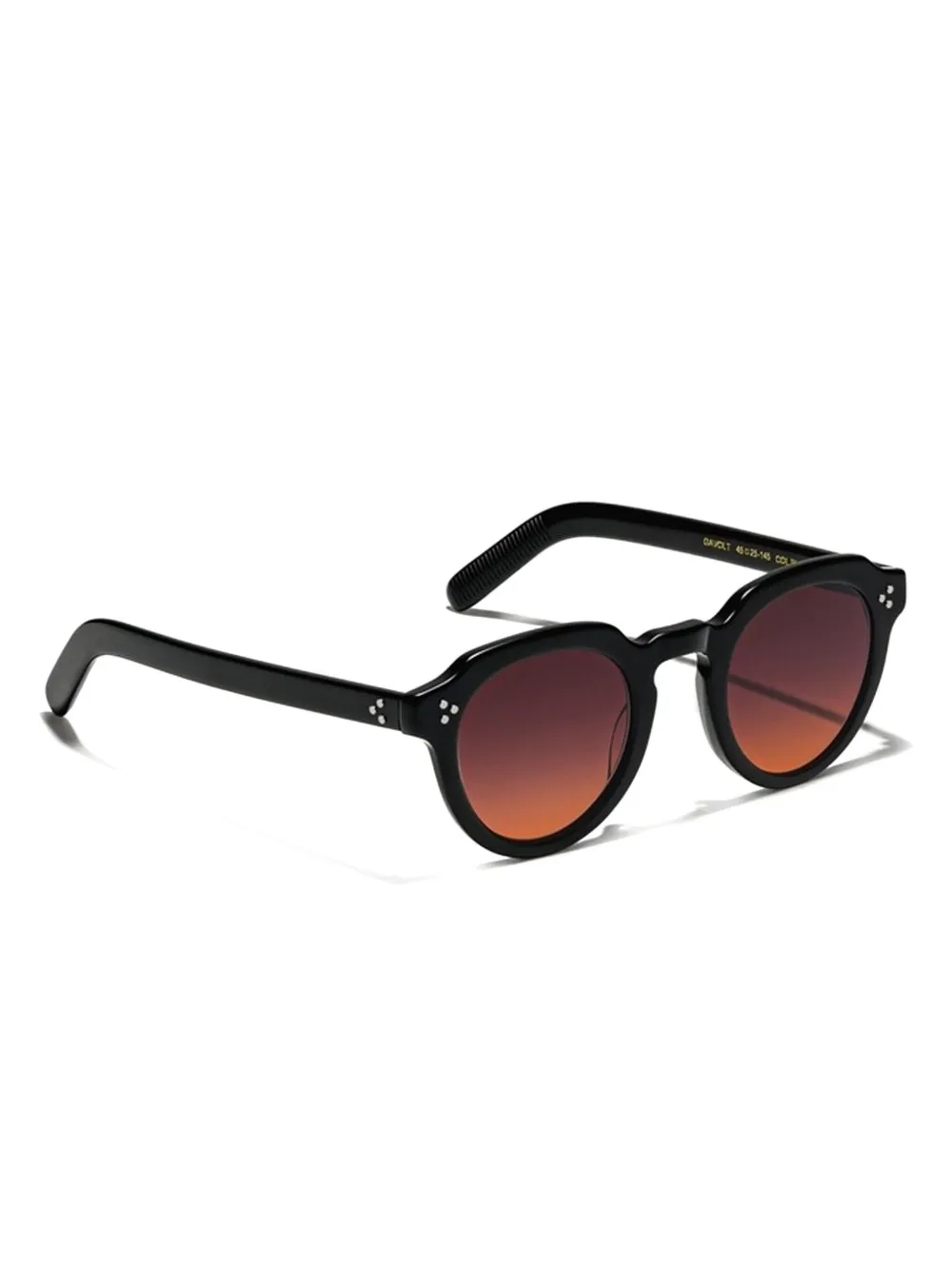 Moscot round-frame sunglasses - Zwart