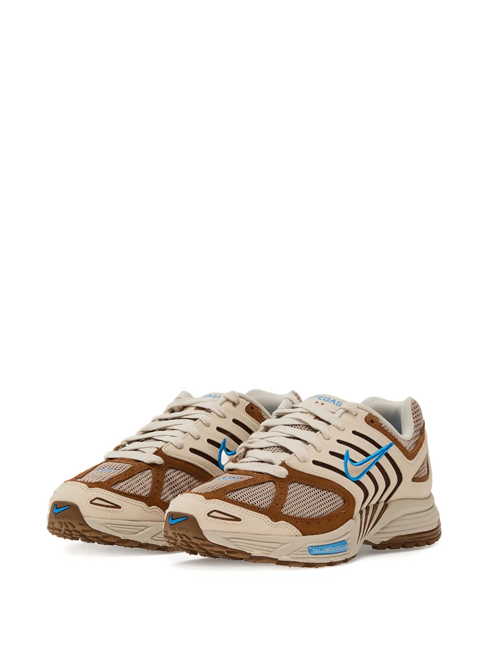 Nike Air Pegasus 2005 striped sneakers Brown