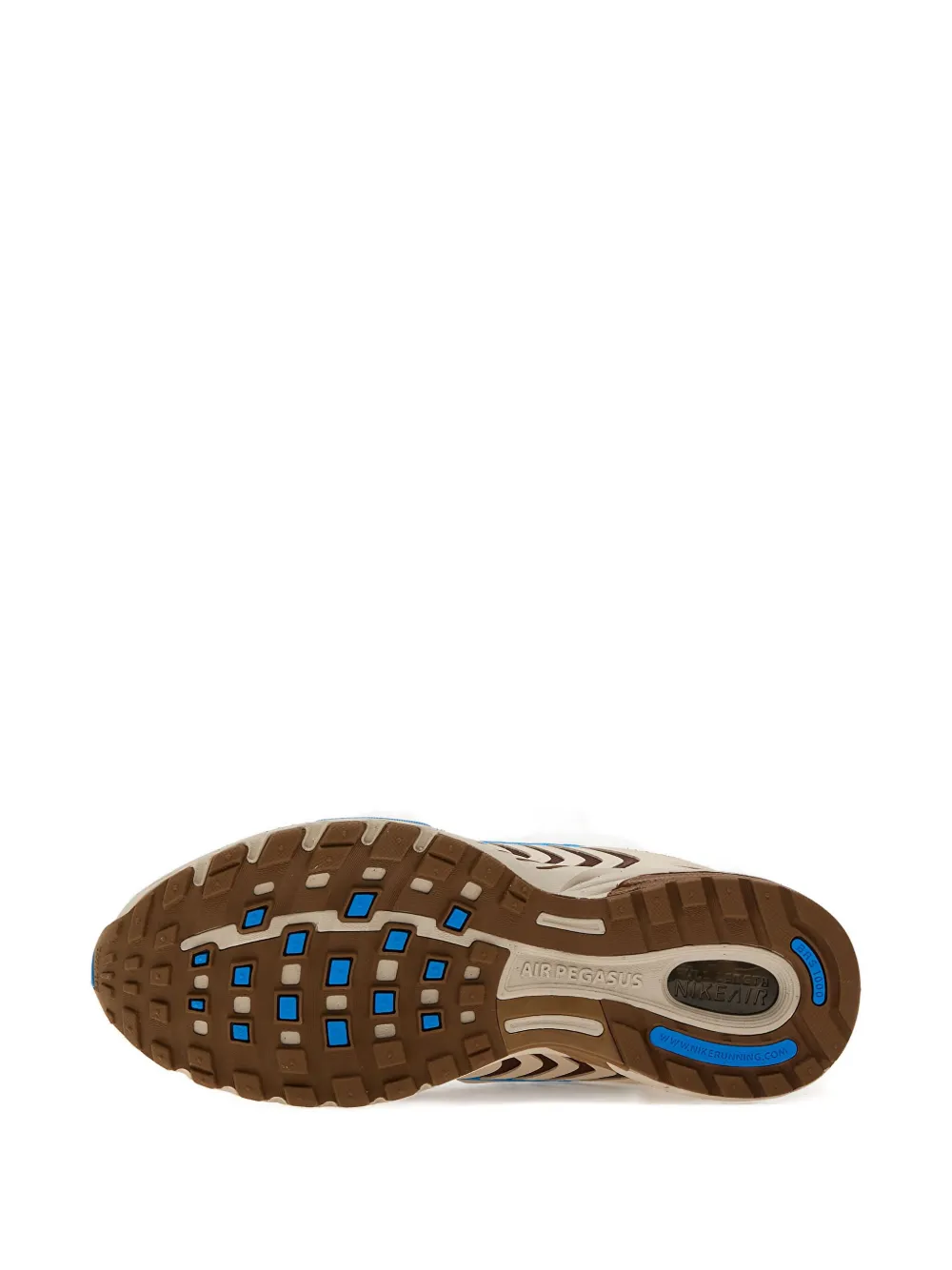 Nike Air Pegasus 2005 striped sneakers Brown