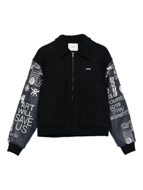 Arte Antwerp veste bomber à motif graffiti