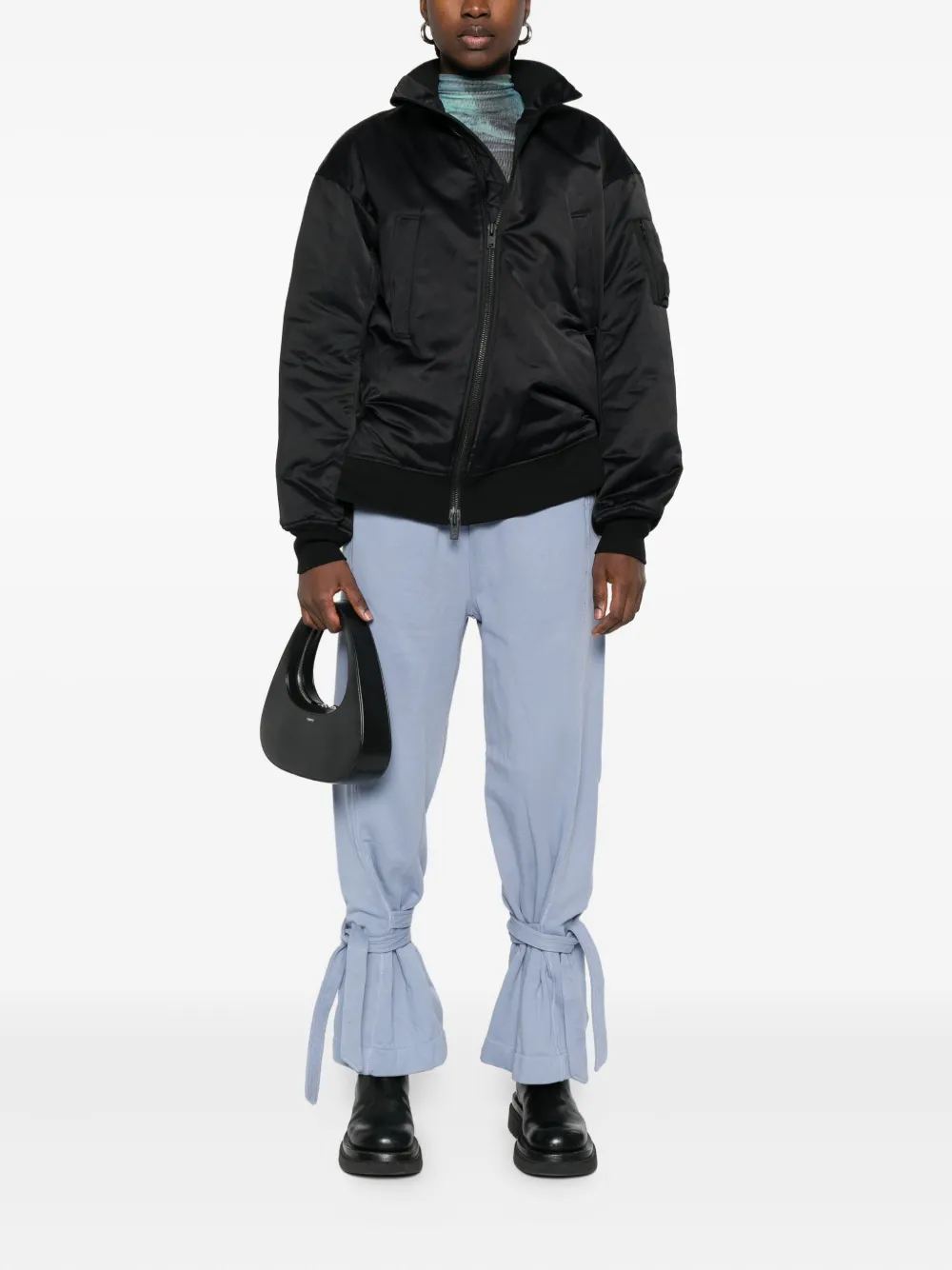 Y-3 long-sleeved bomber jacket | Varsity Jackets | Image 2