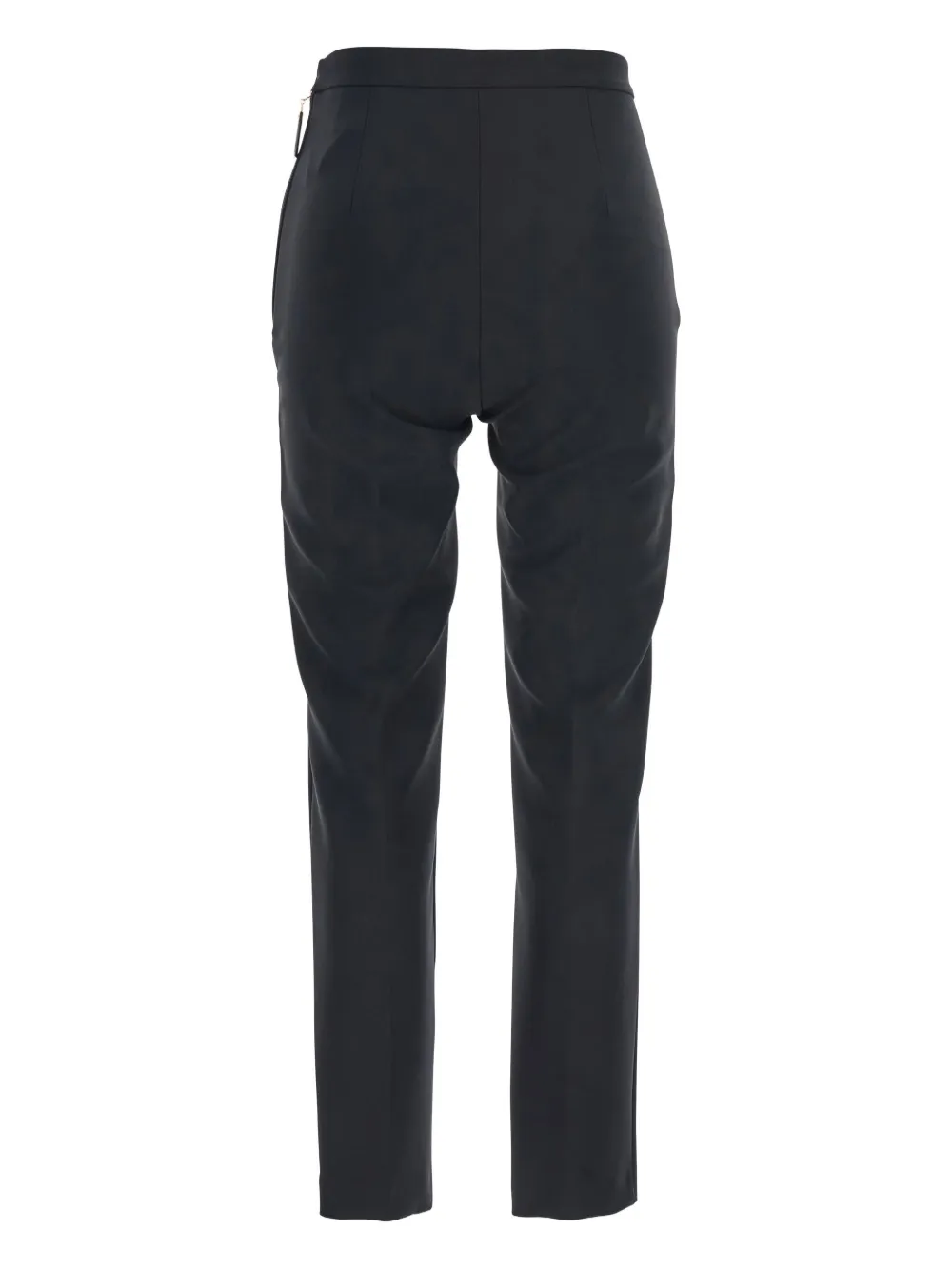 Elisabetta Franchi button-fastening pocket trousers Zwart