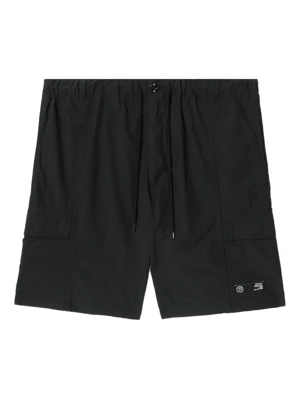 Neighborhood cargo-pocket deck shorts | Black | Image 1