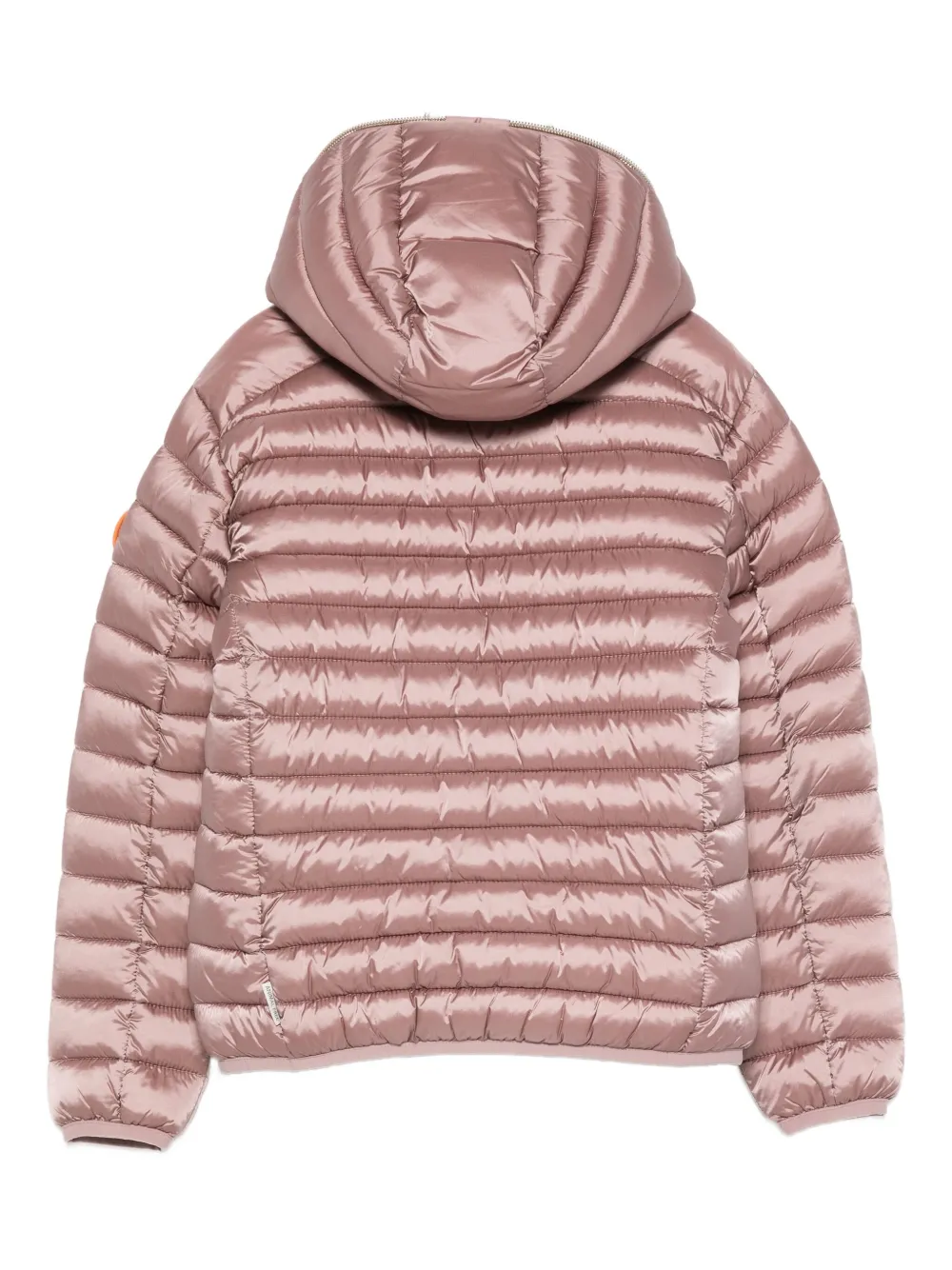Save The Duck Kids hooded quilted jacket Roze