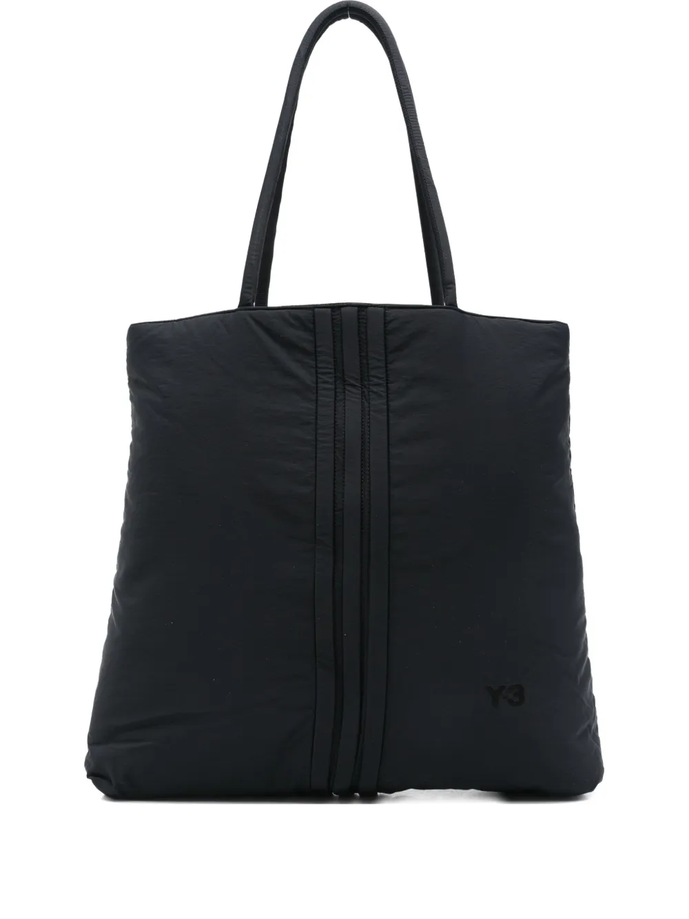 Y-3 quilted tote bag Zwart