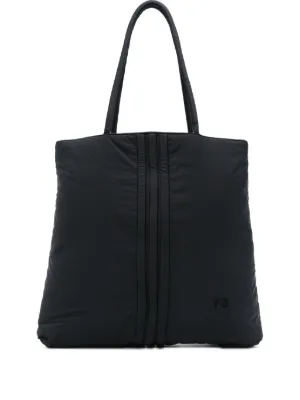 Sacai Large zip-pocket Tote Bag | Black | FARFETCH NO