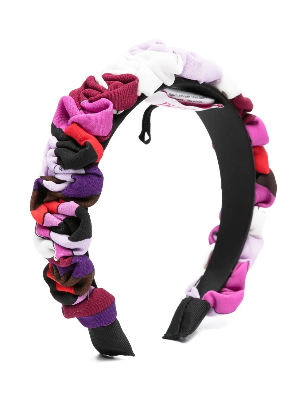 Pucci Junior Kids' Iride-print Headband In Pink
