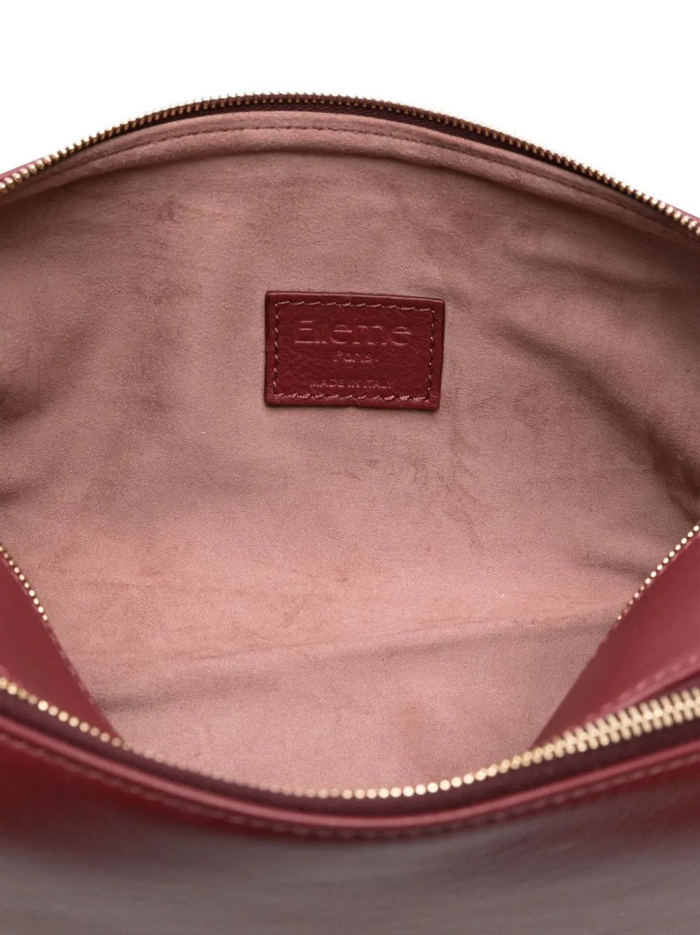 Elleme Small Trousse Chain-strap Leather Crossbody Bag In Red