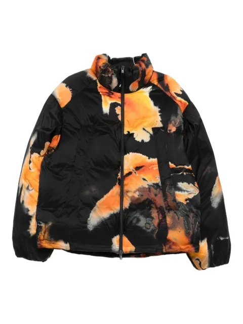 Y-3 chamarra capitonada AOP