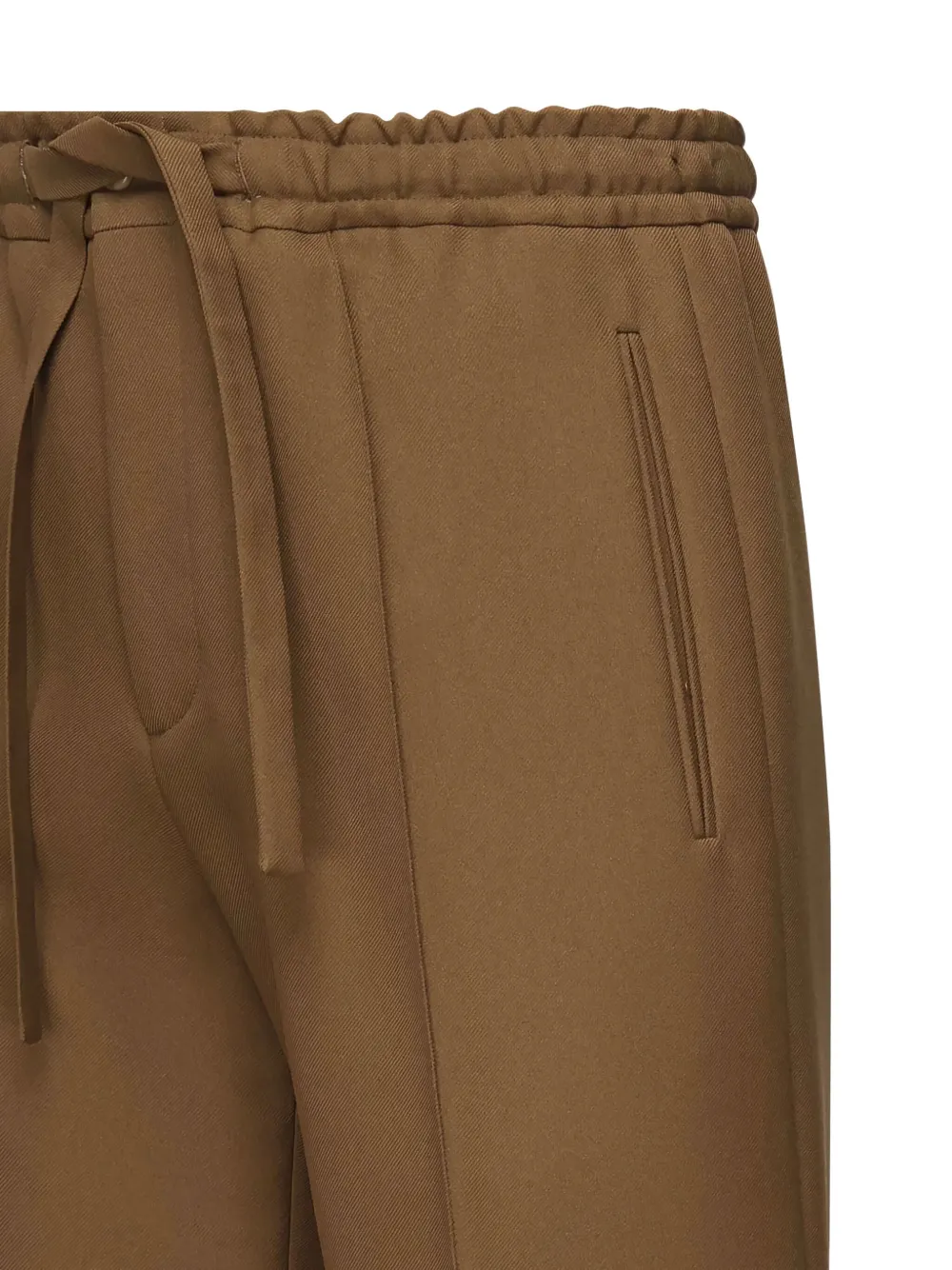 Valentino Garavani drawstring pocket trousers Beige