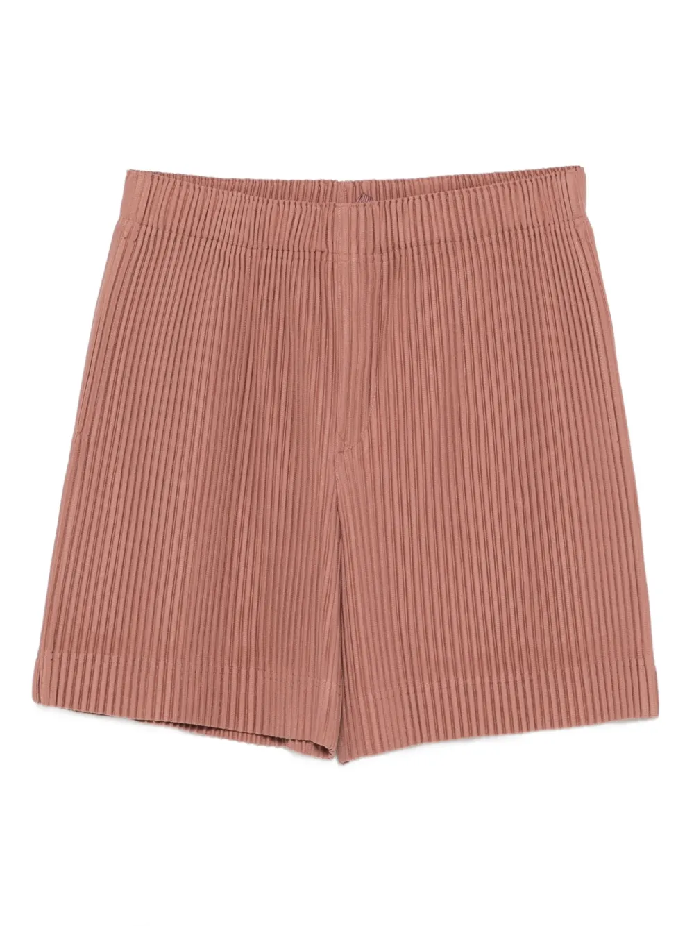 Homme Plissé Issey Miyake plisse bermuda shorts Roze