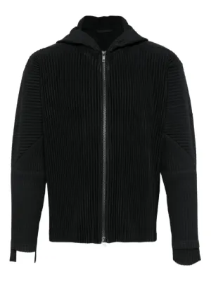 PLEATS PLEASE ISSEY MIYAKE｜HOODIES/SWEATS (PP56JC154-15 Pleats Please Issey Miyake Pleated Zip Front Hoodie | Nordstrom
