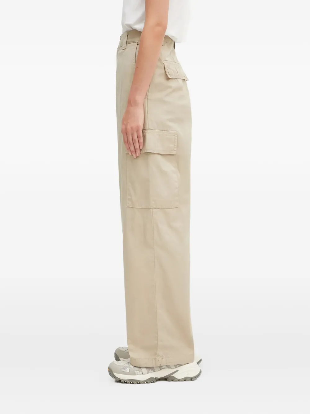 Carhartt WIP W' Kingston broek met cargo zak Beige
