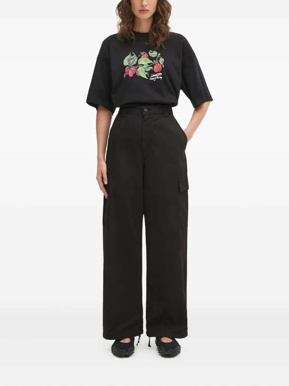 Carhartt WIP W' Kingston cargo broek - Zwart