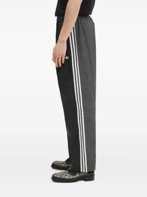 adidas three-stripes panelled track pants