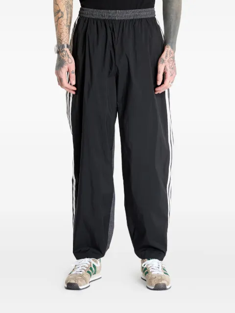 adidas three-stripes panelled track pants