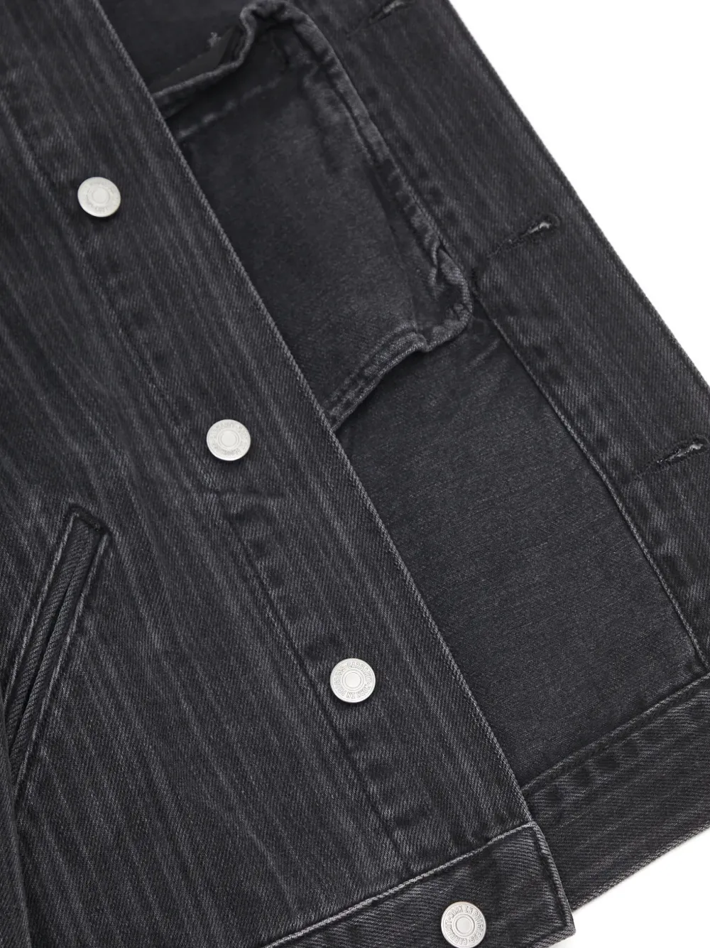 Carhartt WIP Denim jack Zwart