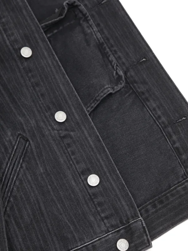 Carhartt WIP ジップポケット デニムジャケット | ブラック | FARFETCH JP