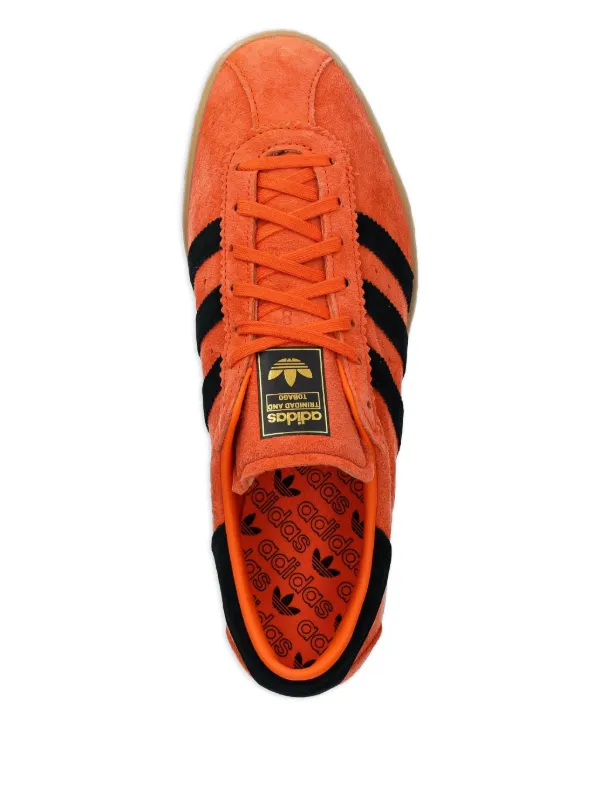 紅子 adidas オレンジ スエード スニーカー 25cm Adidas スエード