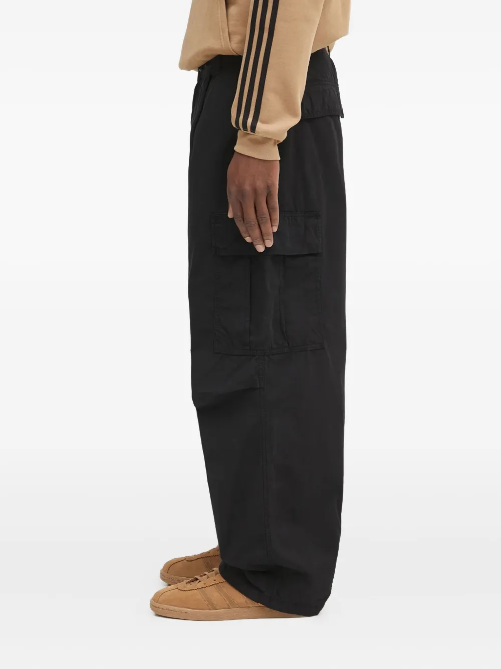 Carhartt WIP Cole broek met cargo zakken Zwart