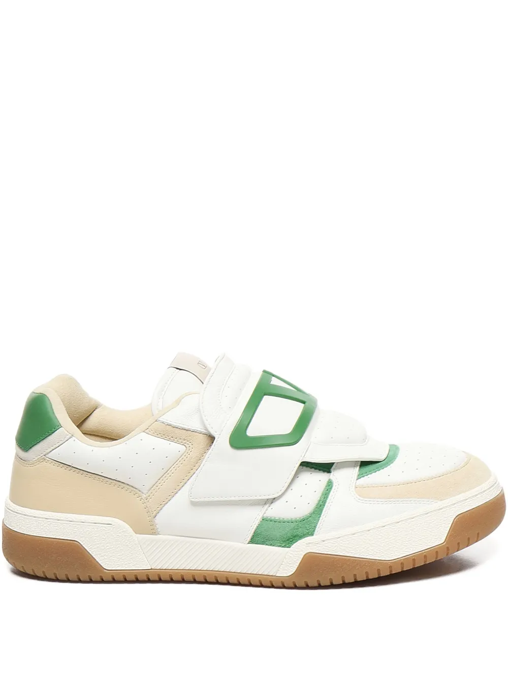 Valentino Garavani double-strap leather sneakers White