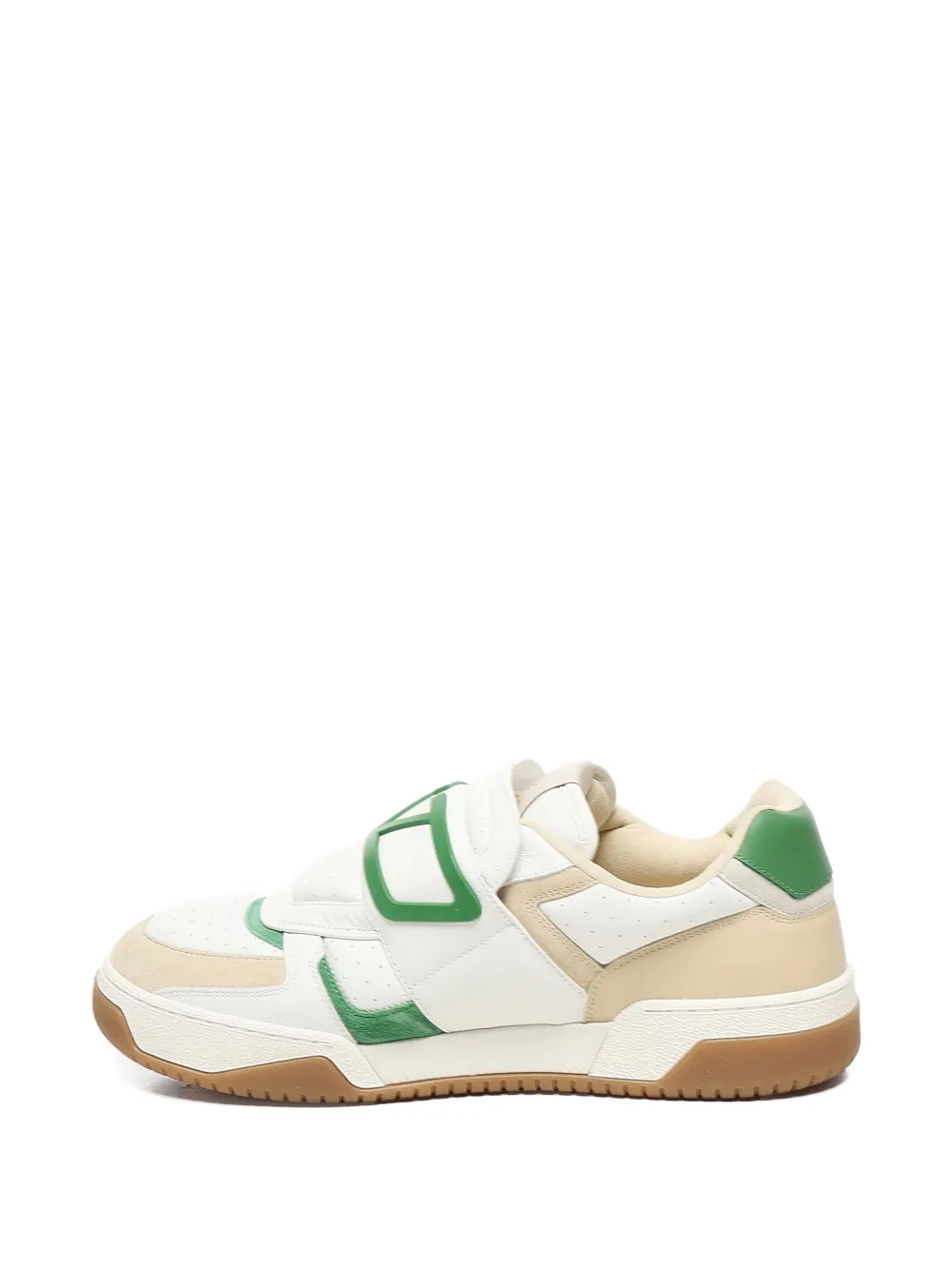 Valentino Garavani double-strap leather sneakers White