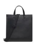 Ferragamo leather double-handle briefcase - Black