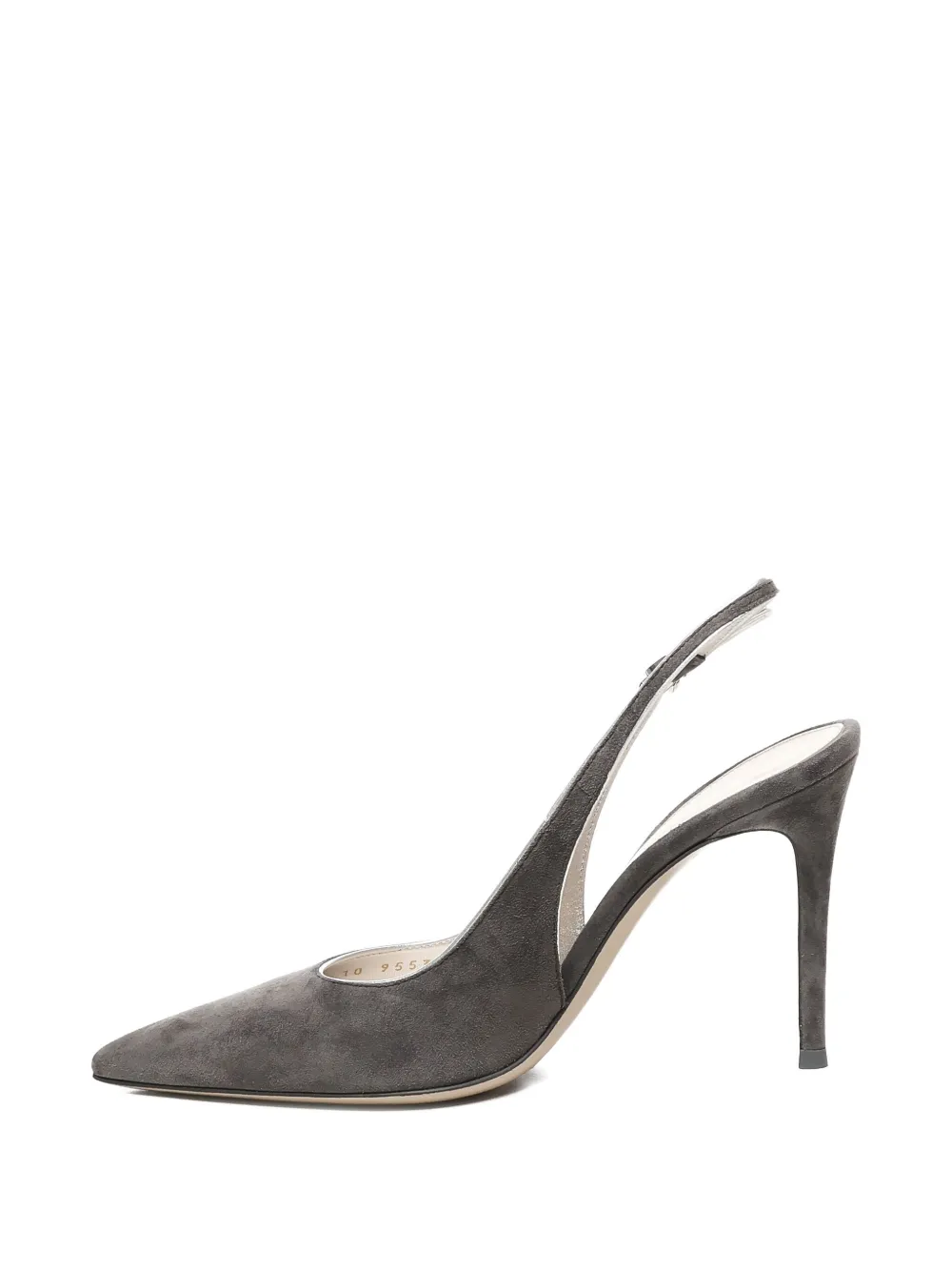 Gianvito Rossi slingback pointed-toe pumps Grey