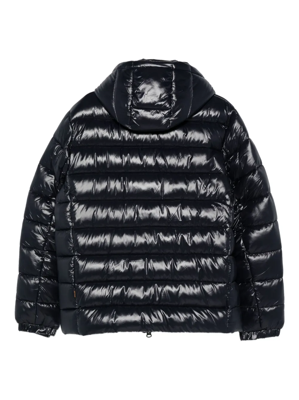 Save The Duck Florian Hooded Puffer Jacket In Black