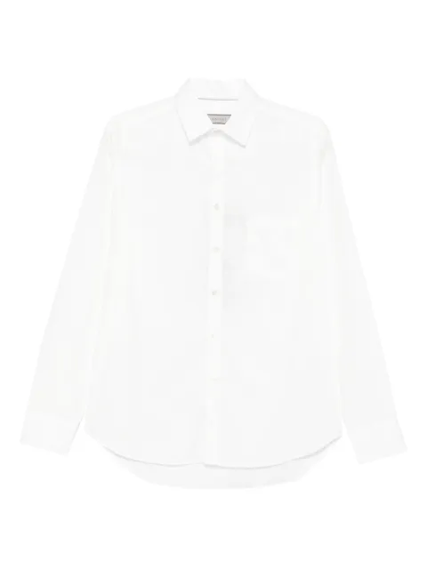 Canali pocket cotton shirt