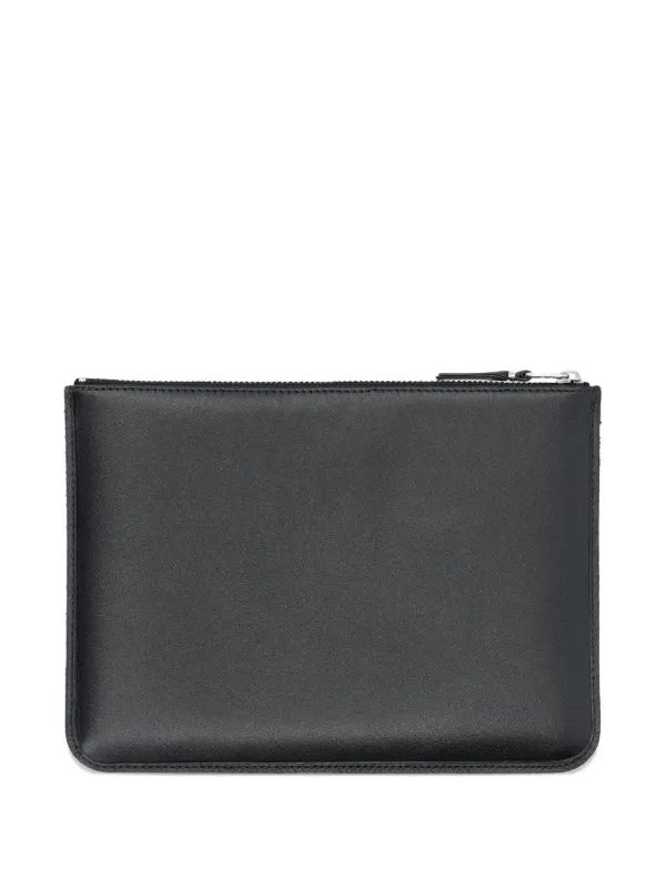 Comme Des Garçons Wallet Portafoglio Con Zip Nero FARFETCH IT