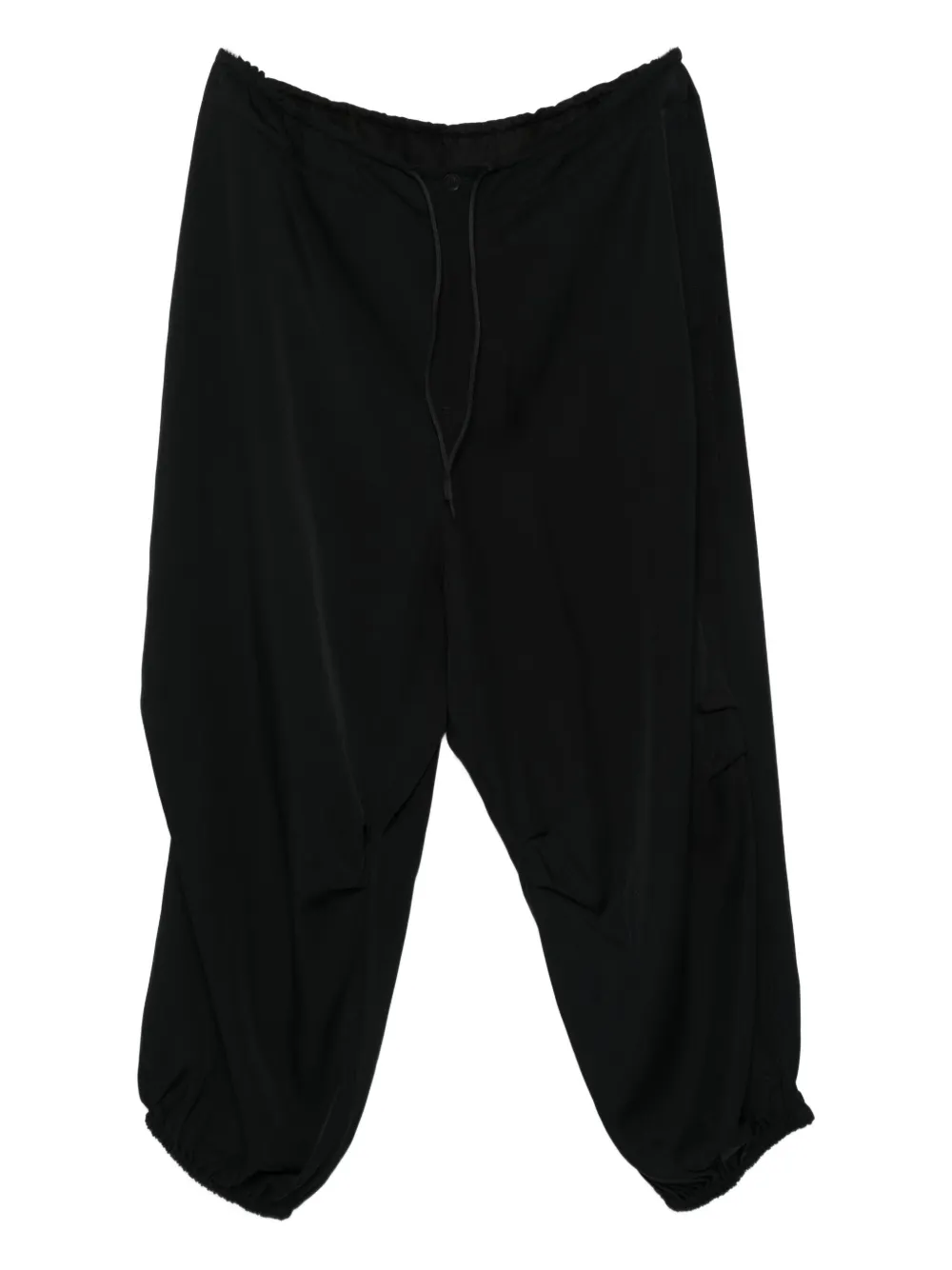 Y-3 drawstring elasticated track pants | Black | Image 1
