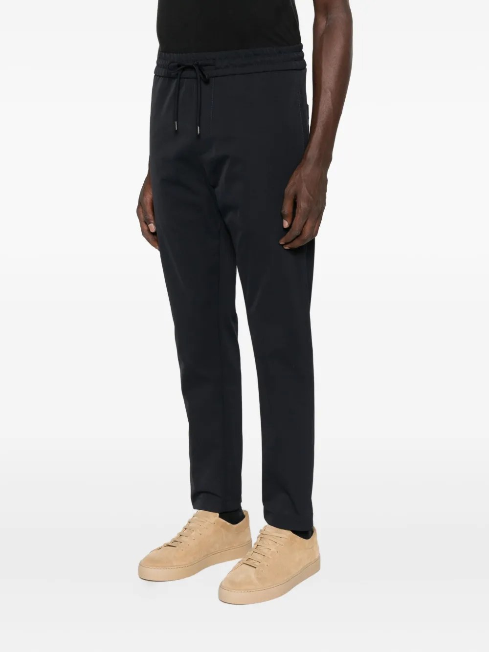 Dondup Drawstring-waist Track Pants In Black