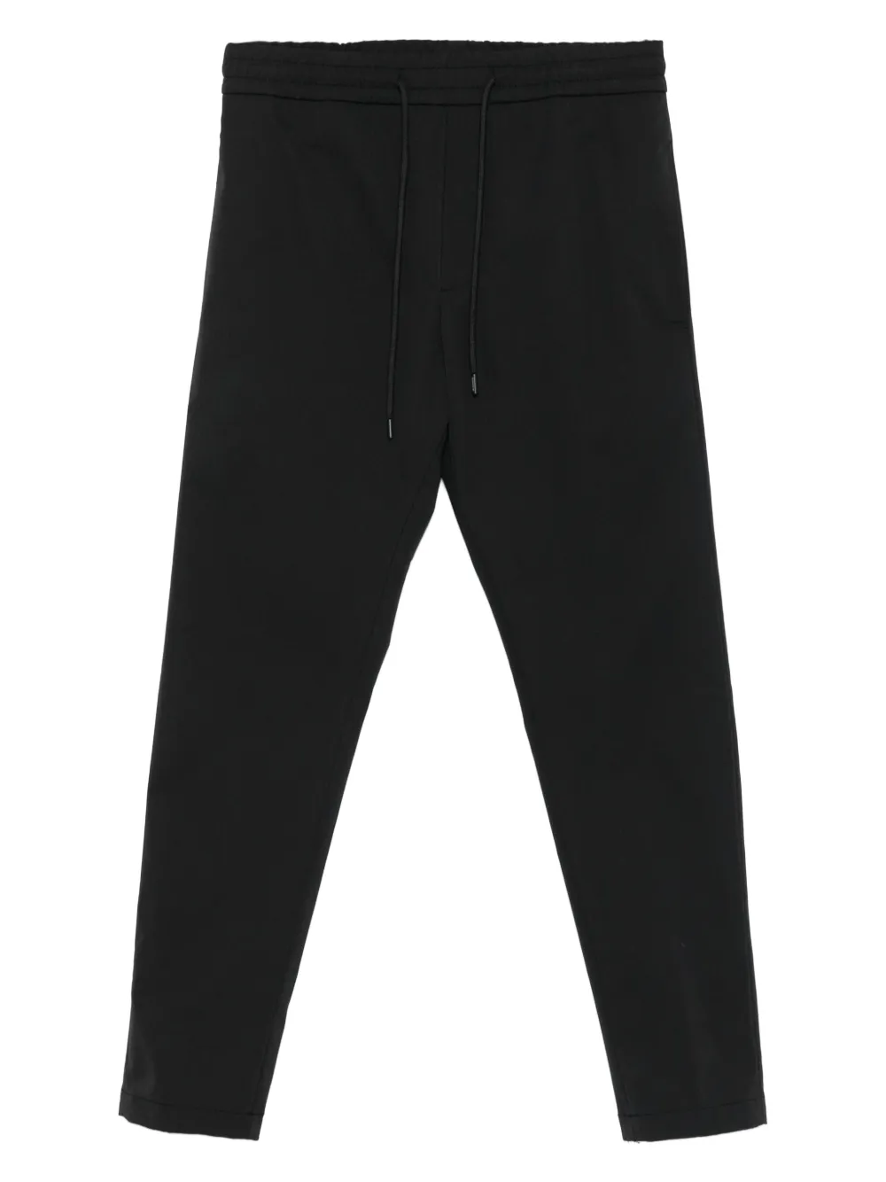 Dondup Cuffed Drawstring Track Pants In Black