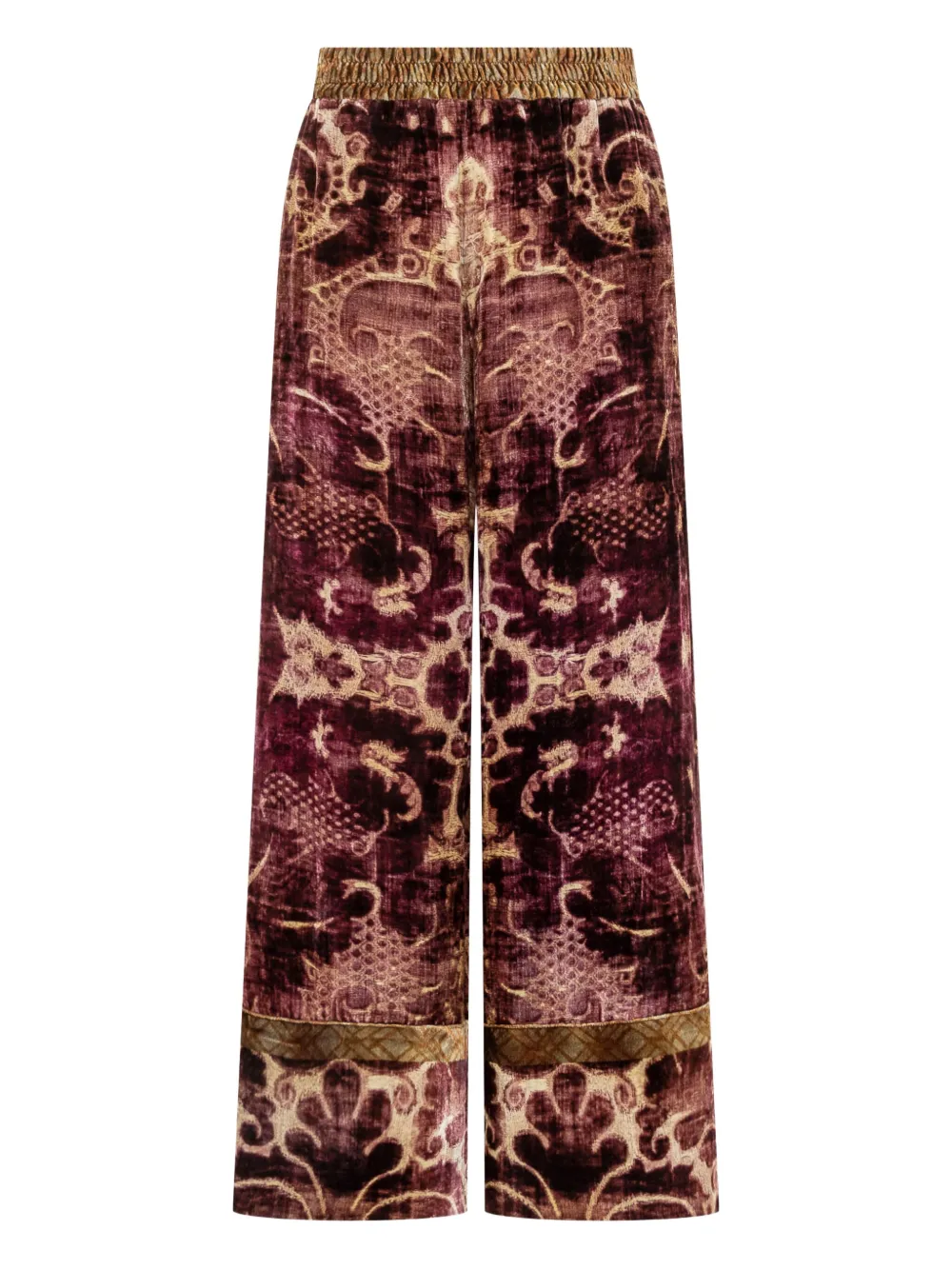 Pierre-louis Mascia Pierre Louis Mascia Patterned Pants In Multi