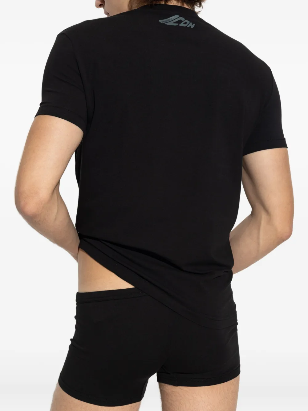 DSQUARED2 T-shirt met logo Zwart