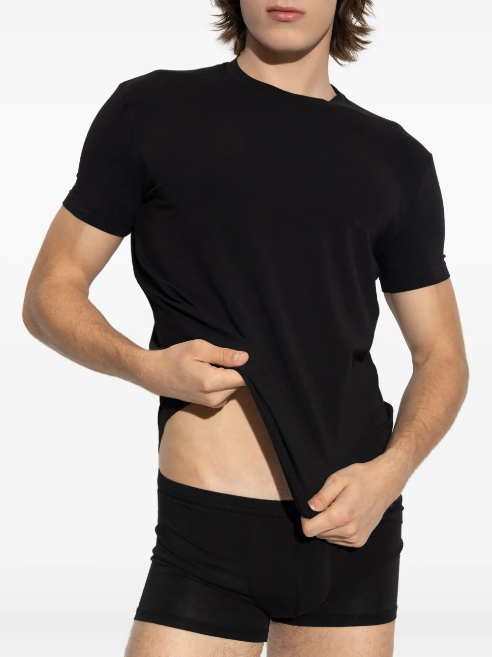 DSQUARED2 T-shirt met logo Zwart