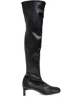 Odissì 50mm block-heel over-the-knee boots - Black
