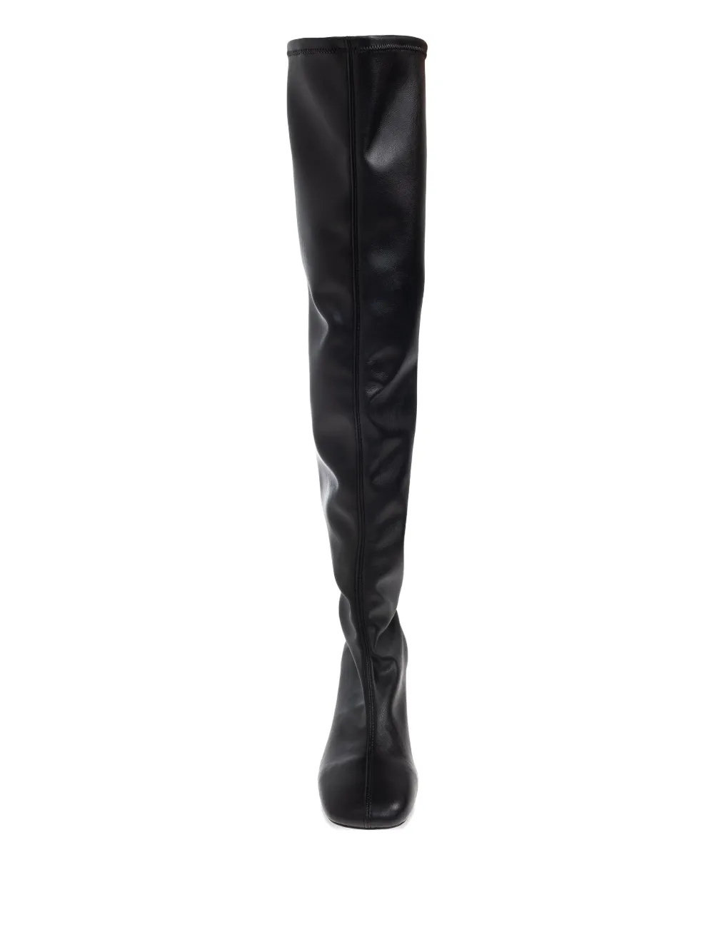 Odissì 50mm block-heel over-the-knee boots Black