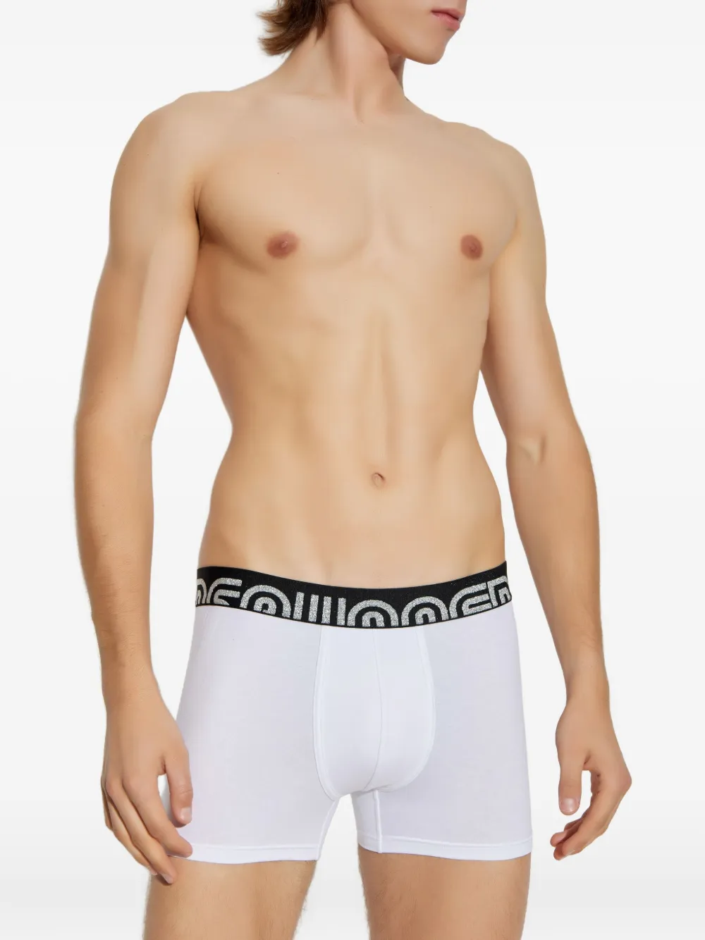 DSQUARED2 Boxershorts met elastische tailleband Wit