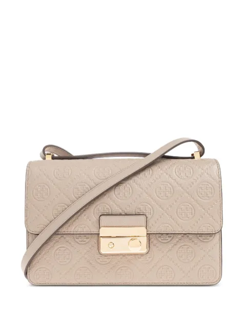 Tory Burch Klappentasche mit Logo-Prägung