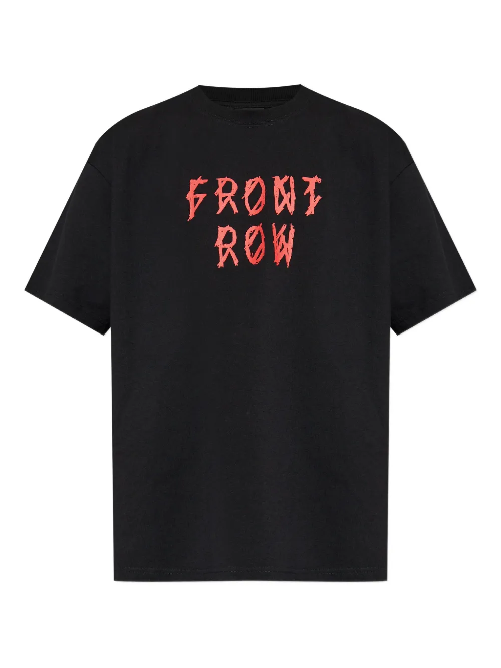 44 LABEL GROUP T-shirt met logoprint Zwart
