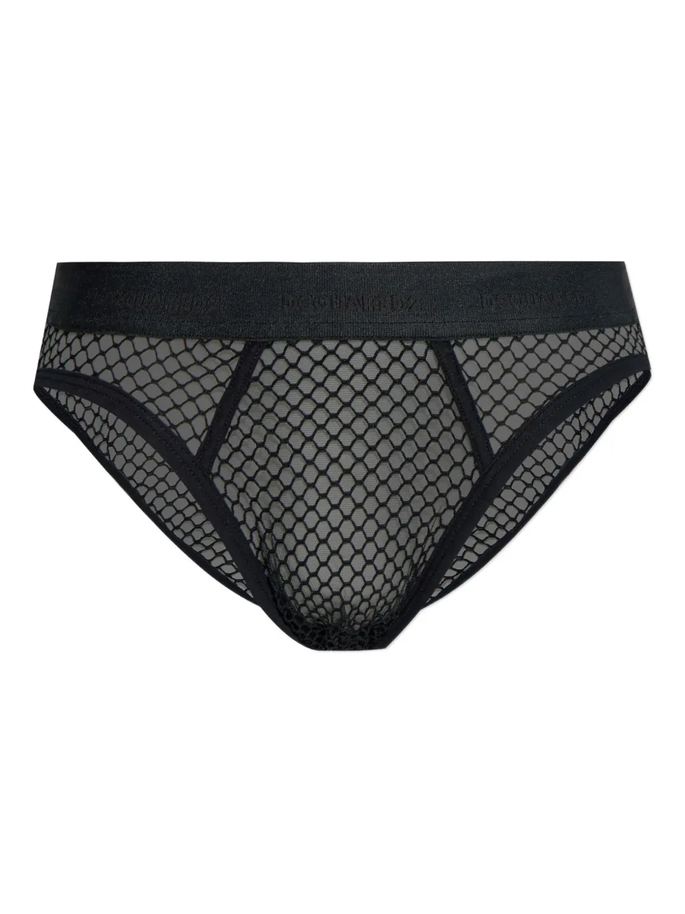 DSQUARED2 Slip met mesh Zwart