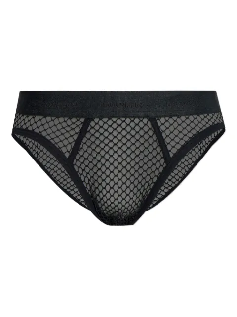 DSQUARED2 mesh-panel briefs